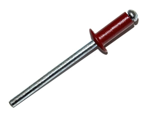 Заклепка вытяжная 4,8х10 RAL-3005 винно-красный
