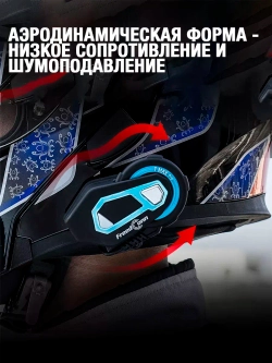 Мотогарнитура FreedConn T-Max S Pro универсальная