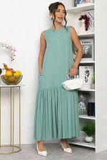 Платье Городской романс (мята) П13899-21М LT Collection