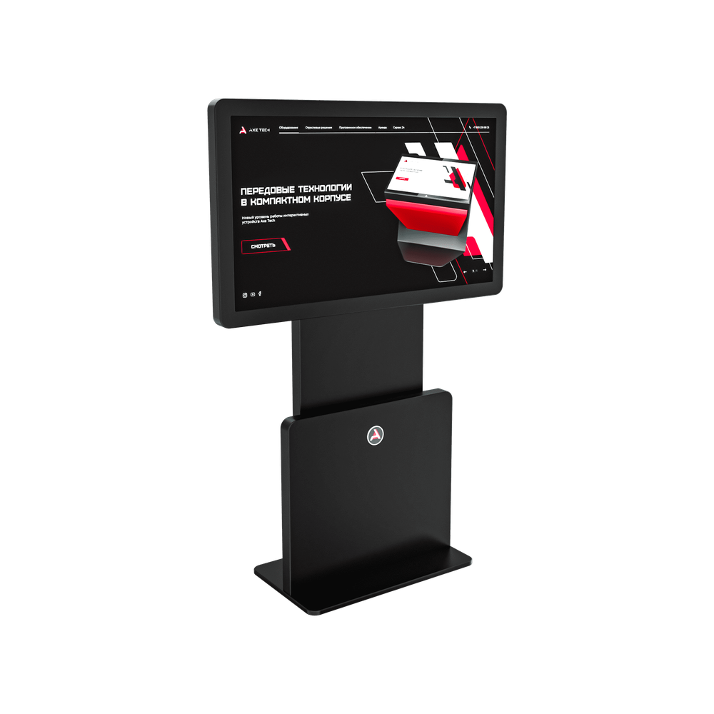 Сенсорный киоск Spin 65" с изменением ориентации дисплея