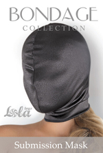 Глухой эластичный шлем Submission Mask (черный ) (Цвет: черный)