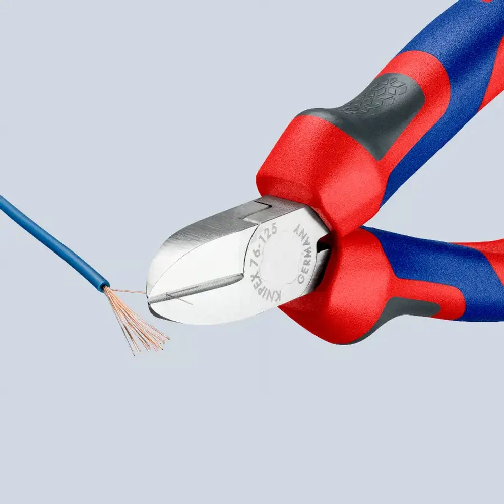 Кусачки боковые хромированные 125 мм Knipex 76 05 125