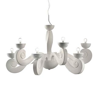 replica  Botero s pendant lamp 6 lights (white)