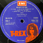 T. Rex ‎– Bolan's Zip Gun (Англия 1975г.)