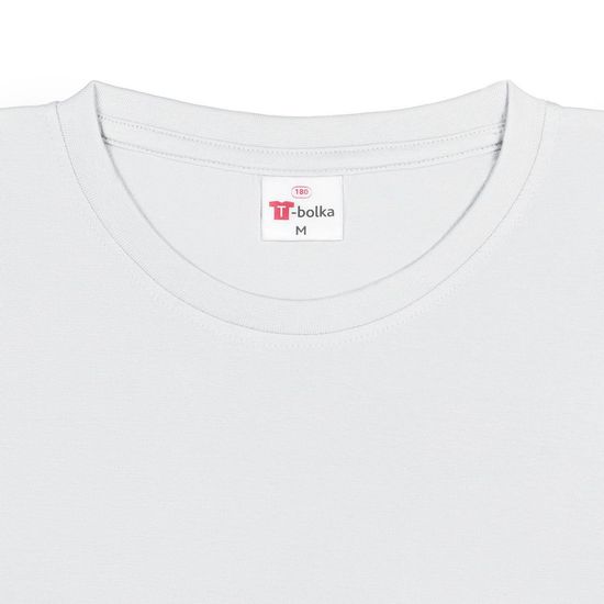 Футболка унисекс T-Bolka 180, белая