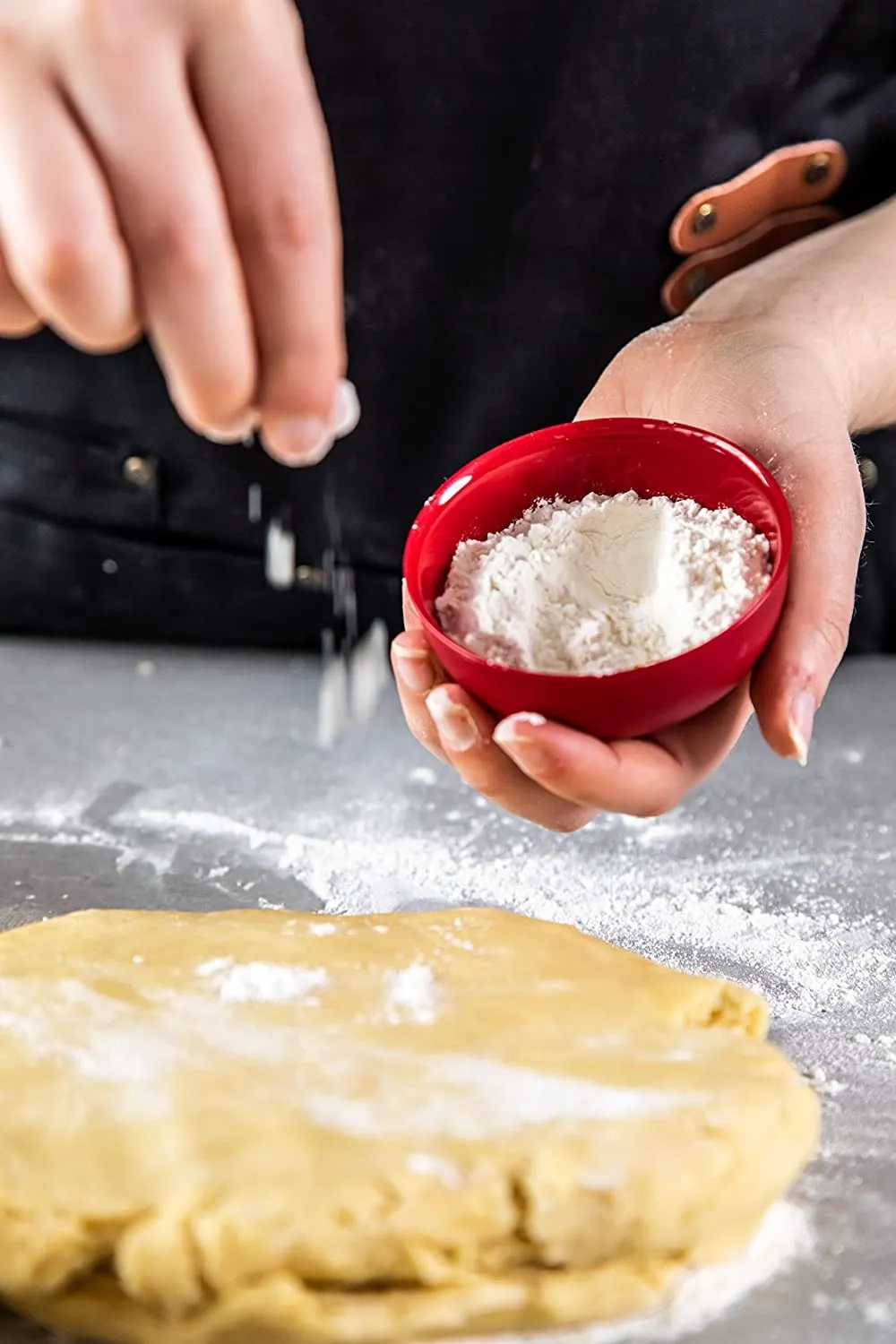 KitchenAid Набор из 4 мисок с крышками Universal 8,5х3,5см, красный ампир KQG177BXERE