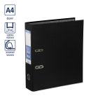 Регистратор PVC, мет.уг. 80 мм, 10 шт, Premier A4 арочный механизм, черный EC1032215, Expert Complete