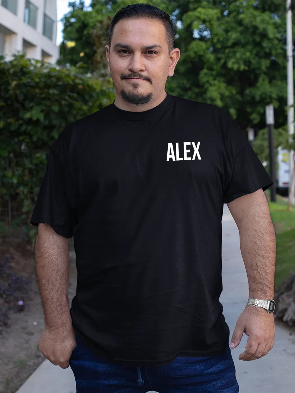 Футболка именная Алекс