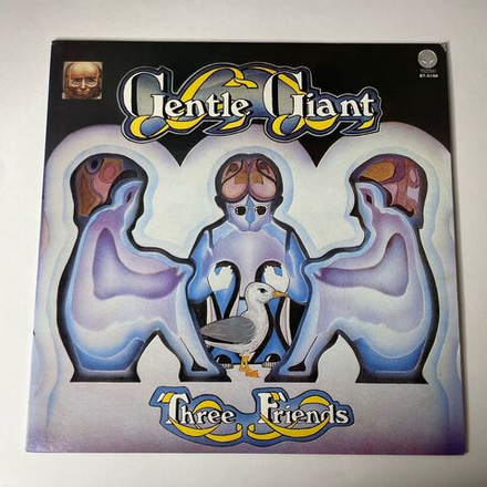 Винтажная виниловая пластинка LP Gentle Giant Three Friends (Japan 1978) (No Obi) Working All Day
