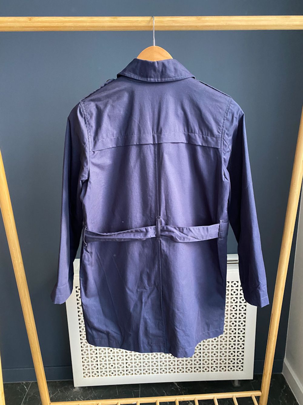 Хлопковый тренч Zara, 152