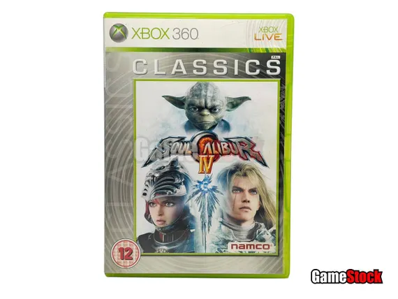 Xbox 360 Soul Calibur IV (Б/У, Английская версия)