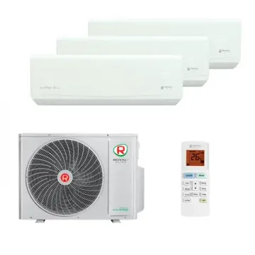 Мультисплит система на 3 комнаты Royal Clima RCI-GR22HN/IN x 2 + RCI-GR28HN/IN / 3RGR-24HN/OUT