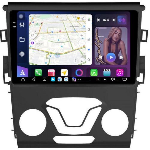 Магнитола для Ford Mondeo 5 2015-2019 - FarCar S500-TS20 монитор 9.5" 2K QLED на Android 14, Быстрейшая, CarPlay, 4G SIM-слот