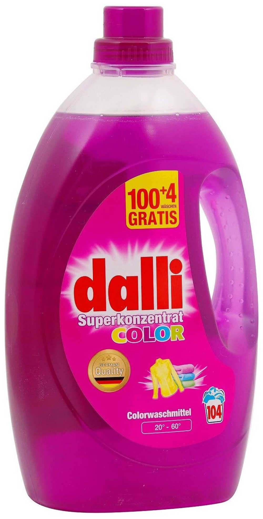 Жидкое средство Dalli Color для стирки цветного белья 3,65 л