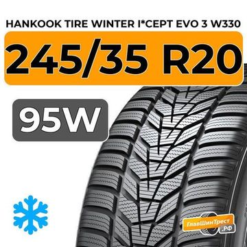 Hankook Tire Winter I*Cept Evo 3 W330 245/35 R20 95W XL