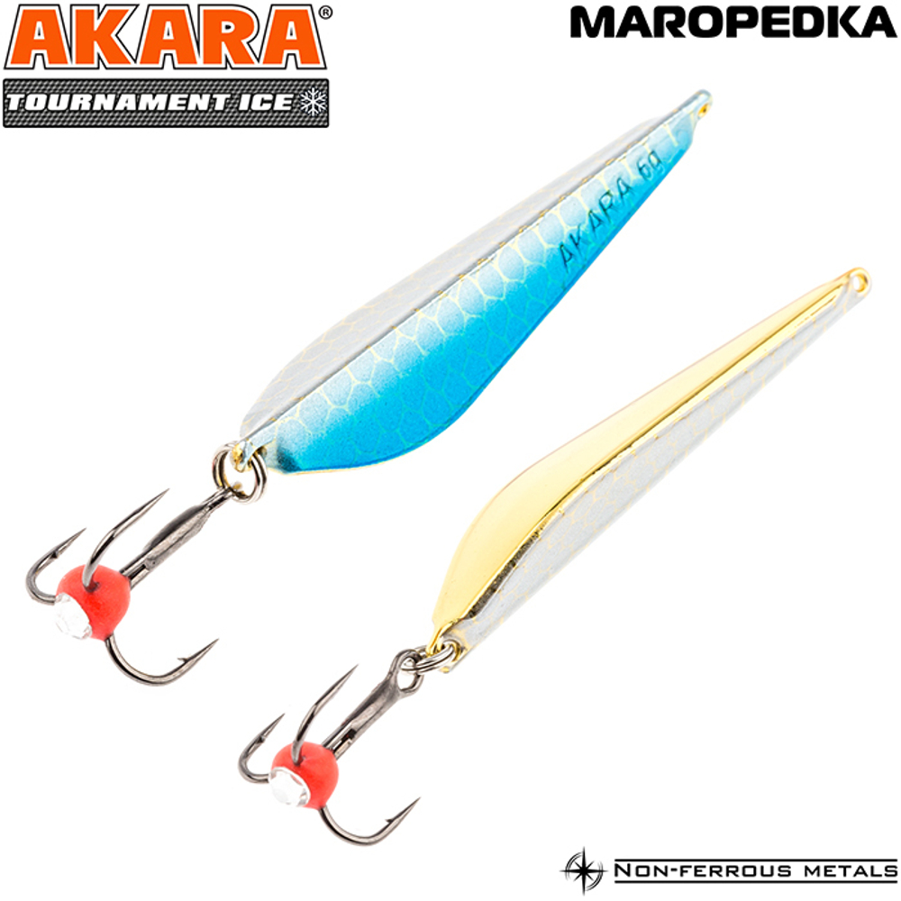 Блесна зимняя Akara Tournament Ice Maropedka 100 18 гр. 1/Go