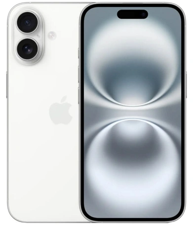 Смартфон Apple iPhone 16 128GB White eSim Only