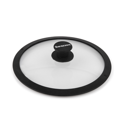 Glass Lids - Крышка 20 см с силиконовым ободом Glass Lids артикул 849134020, BARAZZONI, Италия