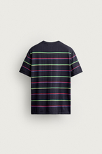ФУТБОЛКА В ПОЛОСКУ ИЗ ЖАККАРДА — ZARA