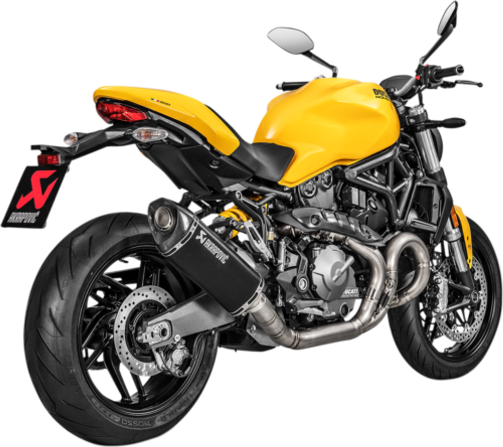 Akrapovic Глушитель титановый Ducati Monster S-D12SO8-RTBL