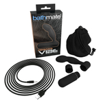 Массажер простаты с изогнутой головкой и вибропулей Vibe “Prostate Vibe”, Bathmate