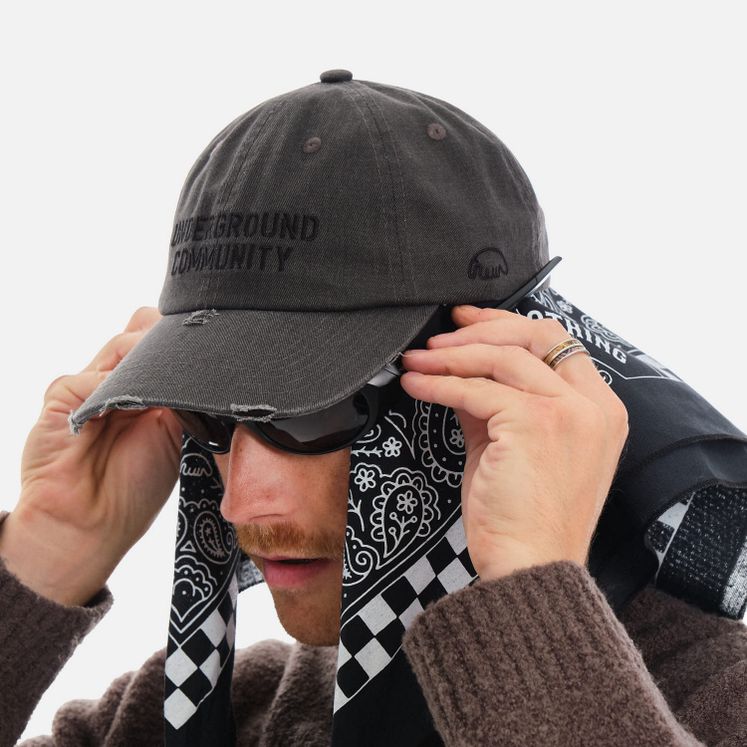 Кепка ANTEATER 6Panel Jeans, черный