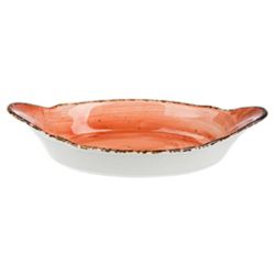 Блюдо овальное 22*11,5 см h3,2 см 150 мл с ручками Organica Spicy P.L. Proff Cuisine [6]
