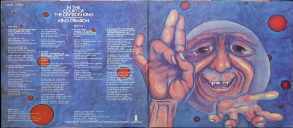 King Crimson / In The Court Of The Crimson King (An Observation By King Crimson)(LP)
