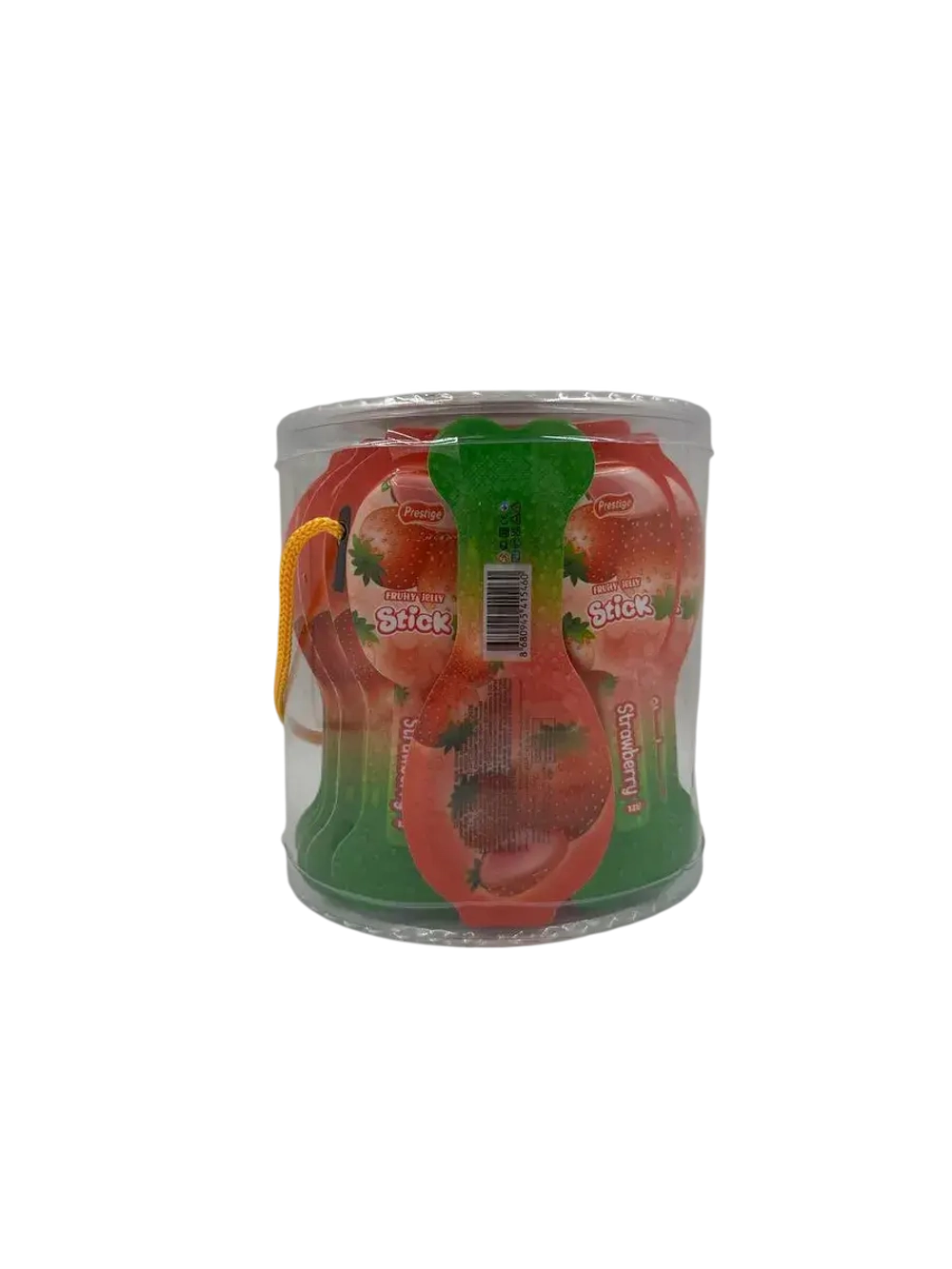 Желейная конфета на палочке со вкусом клубники , 30шт