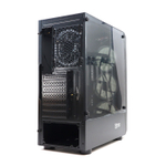Корпус BaseTech eXtreme GFX-04, Без БП, ATX, чёрный, 4xFRGB FAN, 2xUSB2, 1xUSB3, бок: закалённое стекло (BT-GFX-04-TG-4F-RGB)