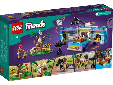 Конструктор LEGO Friends 41749 Фургон отдела новостей
