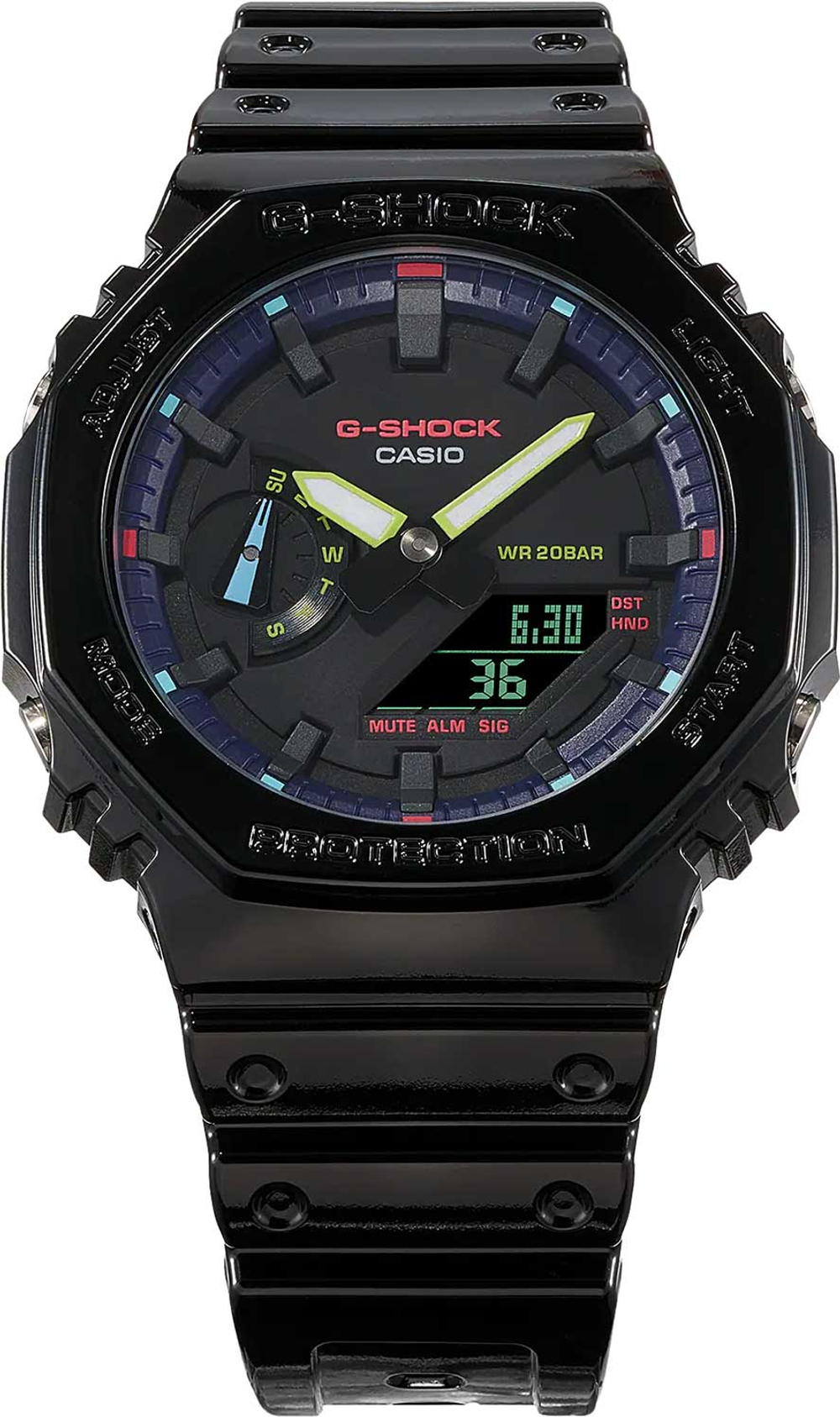 Часы Casio GA-2100RGB-1A