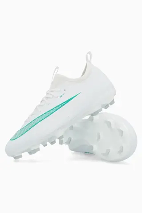 Бутсы Nike Zoom Mercurial Vapor 17 Academy FG/MG Junior - белый