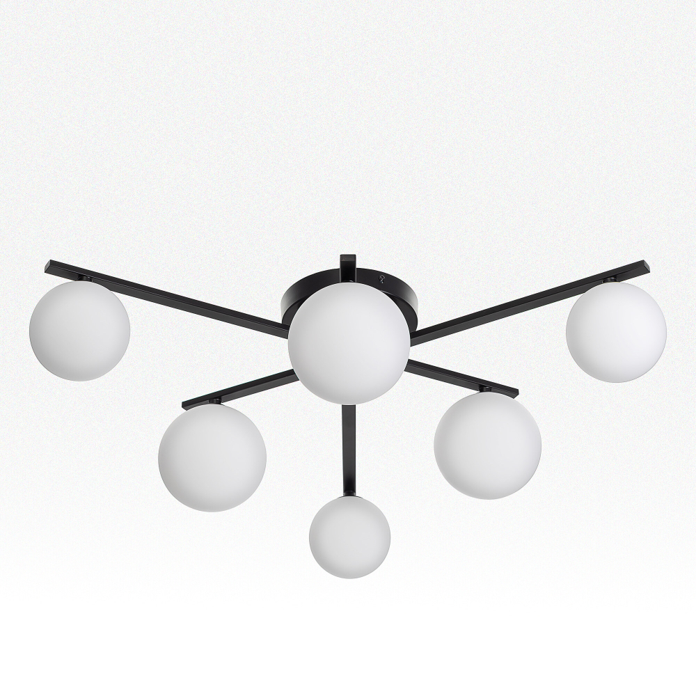 Citilux GLOB CL209261 Люстра потолочная Чёрная