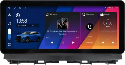 Магнитола для Mazda CX-5 2011-2017 - Canbox H-Line 2056 монитор 12.3" QLED в стиле Audi на Android 10, Быстрая, ТОП-процессор, CarPlay, 4G SIM-слот