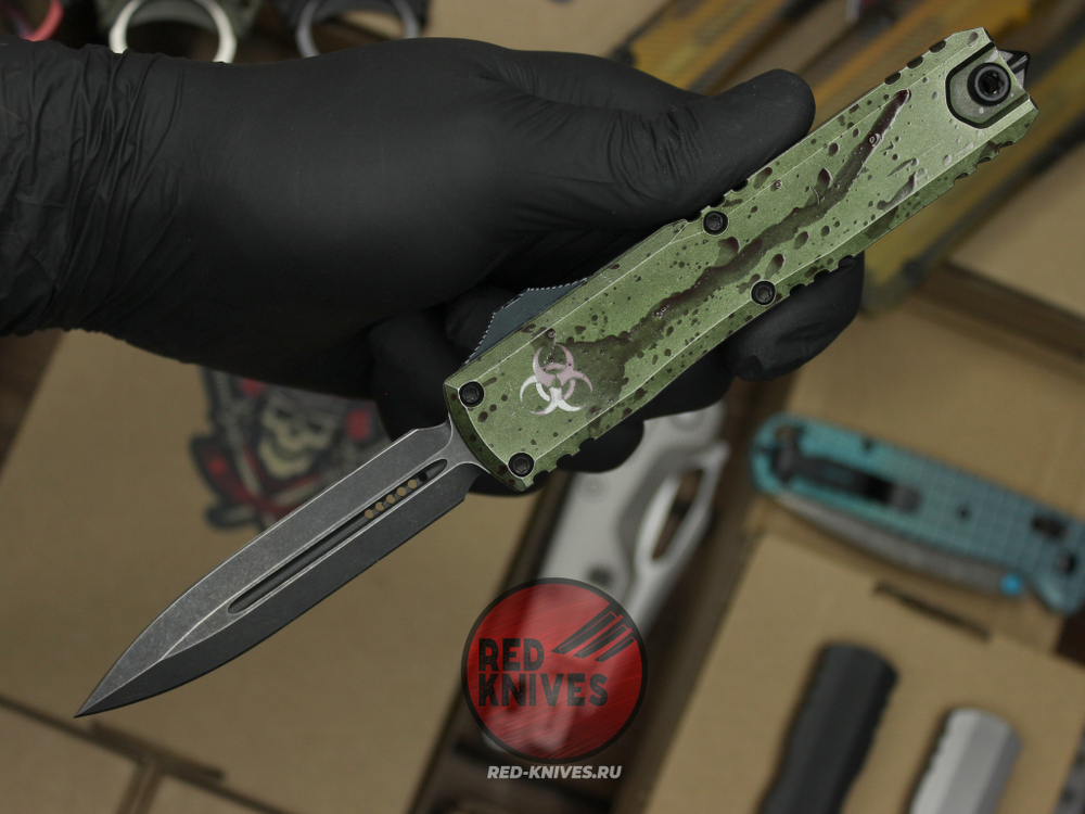 ПРЕДЗАКАЗ Ножи Microtech Ultratech GEN IV D/E Outbreak Signature Series (1122-1OBDS)