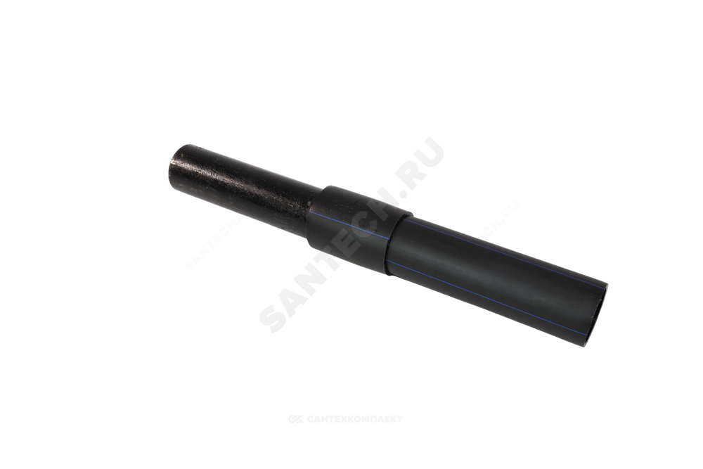 Переход ПЭ100-сталь неразъемный Дн 110х108 Ру10 SDR17