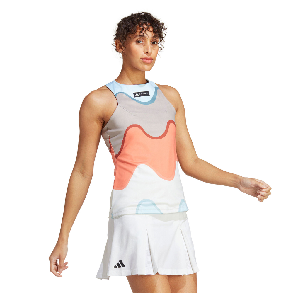 Женская теннисная майка adidas Marimekko Tank Top Women - Multicoloured