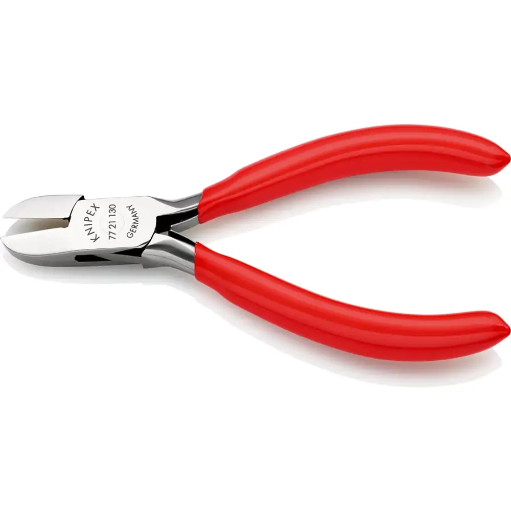 Кусачки боковые для электроники 130 мм Knipex 77 21 130