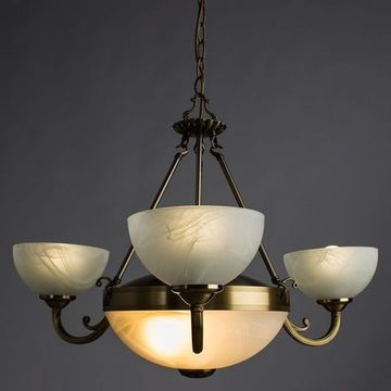 Люстра подвесная A3777LM-3-2AB античная бронза Windsor Arte Lamp
