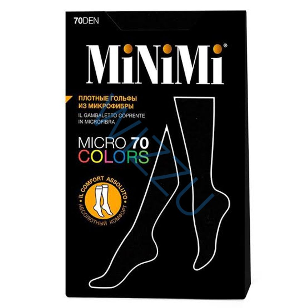 Гольфы женские Миними Micro 70 nero