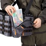 Сумка рыболовная "СЛЕДОПЫТ" Module Bag 25, 25х15х5 см, цв. серый + 1 коробка LUNO 18/16/