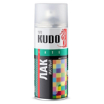 Лак аэрозольный KUDO акрил. бесцветн. матов. 520мл / KU-9004