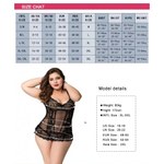 Платье эротическое JSY Latex heart, plus size