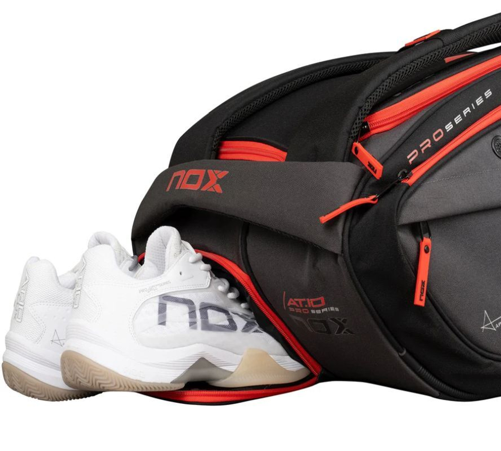Сумка для Padel NOX AT10 XXL Padel Rack - черный, красный