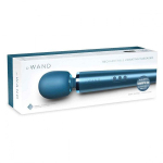 Бирюзовый вибратор-жезл 33см с 20 режимами Le Wand LW-001-PFB