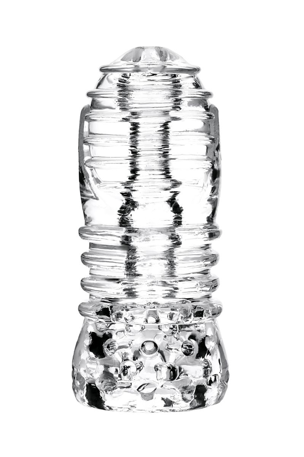 Прозрачный мастурбатор Lingam Savitri (Цвет: прозрачный)