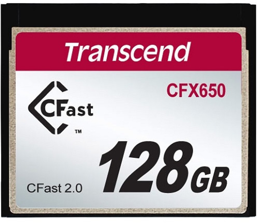 Карта памяти 128GB Transcend TS128GCFX650