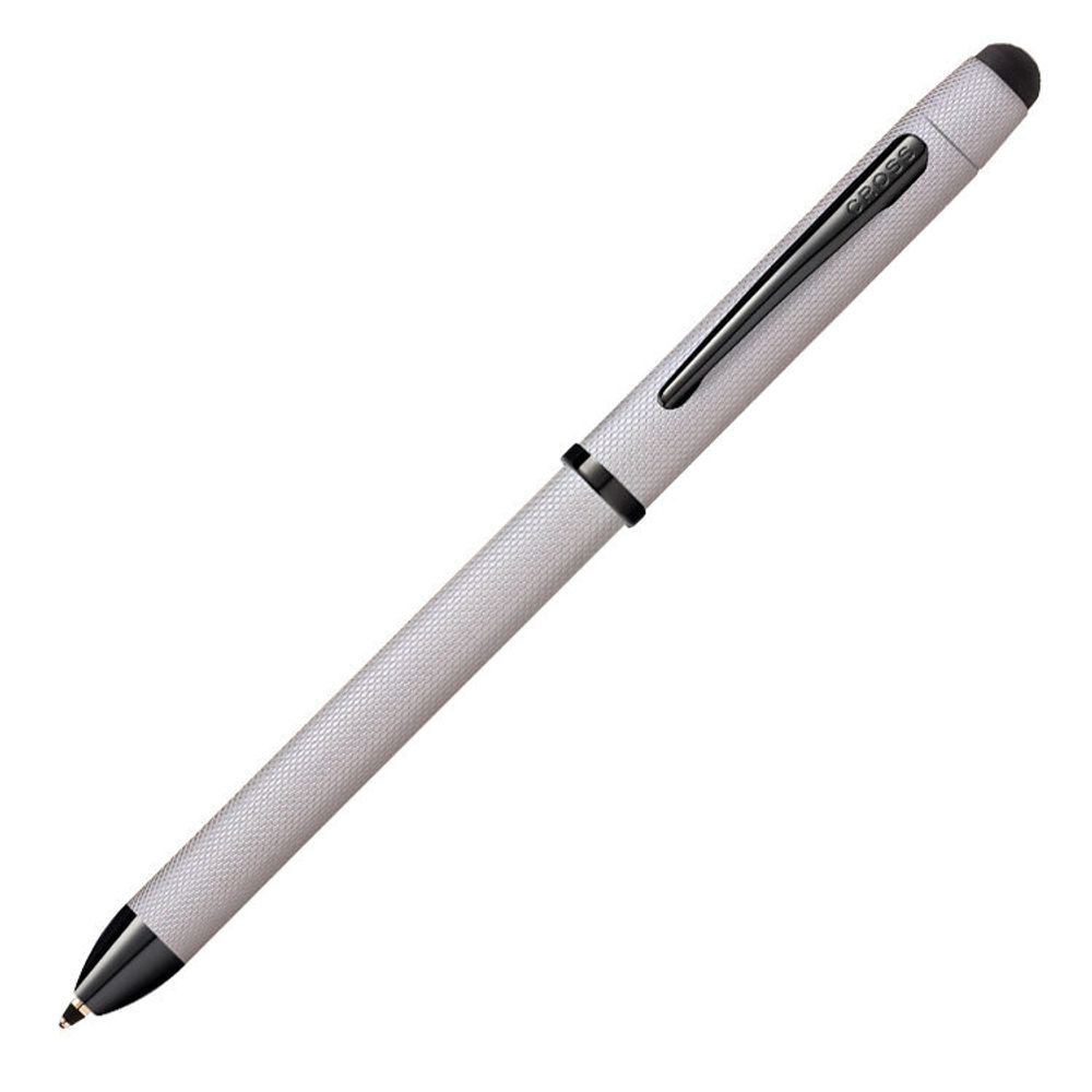 Многофункциональная ручка со стилусом Cross Tech3+ Brushed Chrome (AT0090-21)
