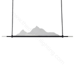 Chandelier  horizontal Popillia